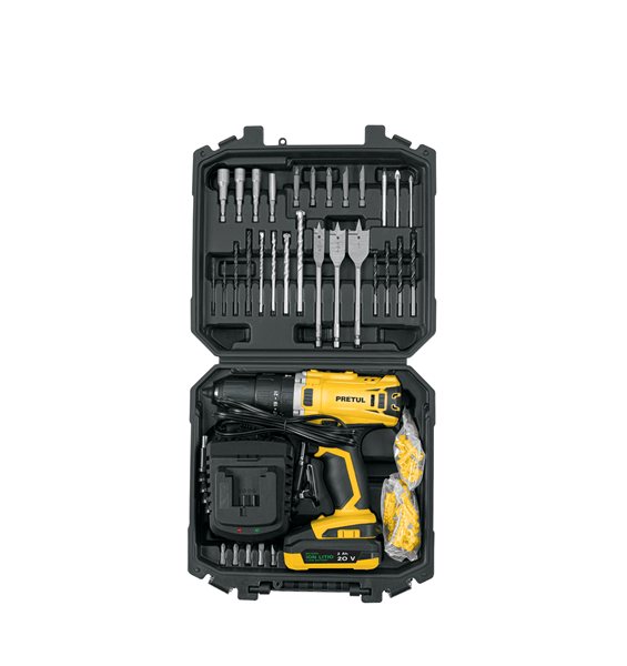 Kit Rotomartillo Inalámbrico Pretul