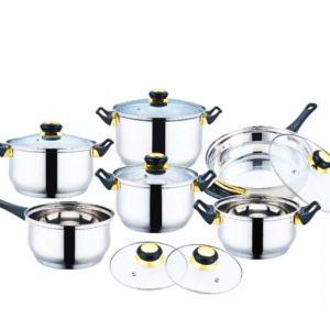 Batería de cocina 12 piezas Fraciel