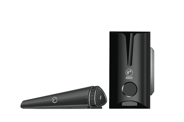 Barra de sonido y woofer HF-Audio