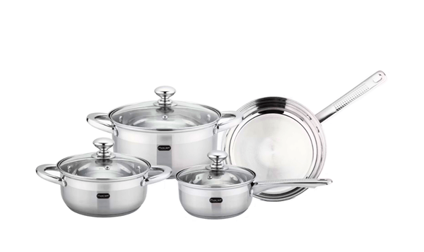 Batería de cocina 7 piezas Fraciel