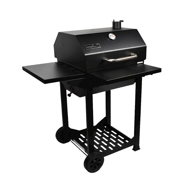 Asador de carbón Cart-Style