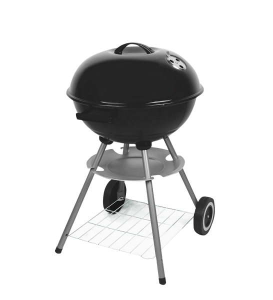 Asador de carbón redondo