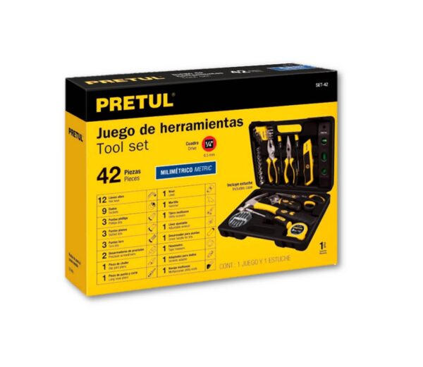 Juego de herramientas Comfort Grip Pretul - Imagen 3