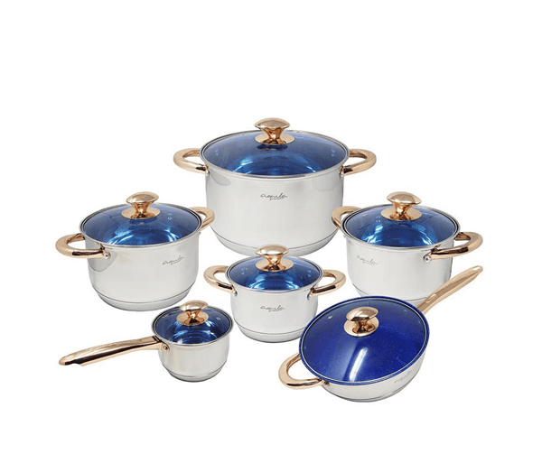 Batería de cocina Siberia 12 Piezas Aquila