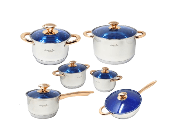 Batería de cocina Siberia 12 Piezas Aquila - Imagen 2